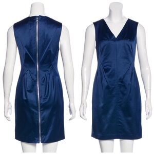 Robert Rodriguez Saphire Sleeveless Satin Dress 2
